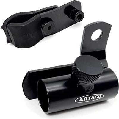 Artago K502 Universal Bügelschloss Halterung (Metall) an Rohren oder Schrauben für Fahrrad und Motorrad Artago K502 Universal Bügelschloss Halterung (Metall) an Rohren oder Schrauben für Fahrrad und Motorrad