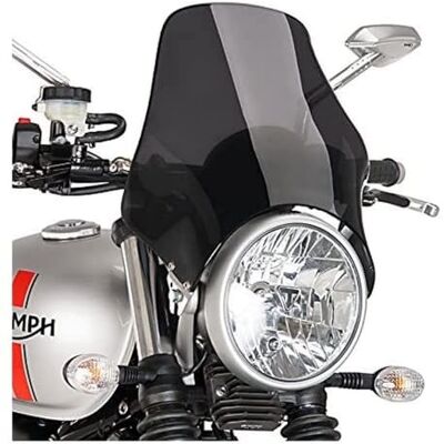 Puig Krátké obložení lampy 4320F pro kulaté světlomety z 3 mm polykarbonátu, nárazuvzdorné, tmavé kouřové Puig Krátké obložení lampy 4320F pro kulaté světlomety z 3 mm polykarbonátu, nárazuvzdorné, tmavé kouřové