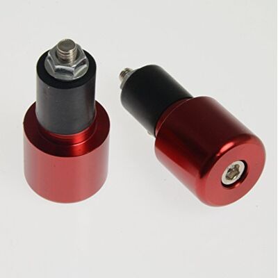 A-Pro Motorrad Bar Ends 17mm Universal Lenker Lenkergegengewichte Roller Rot A-Pro Motorrad Bar Ends 17mm Universal Lenker Lenkergegengewichte Roller Rot
