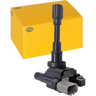 HELLA 5DA 358 000-391 Zündspule 12V 3-polig Kerzenschachtzündspule geschraubt HELLA 5DA 358 000-391 Zündspule 12V 3-polig Kerzenschachtzündspule geschraubt