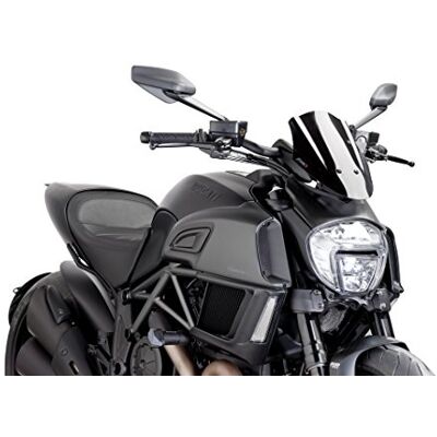 Puig 7592N New Generation Nastavitelný s ručním nastavovacím mechanismem pro zlepšení aerodynamické ochrany a pohodlí, černá Puig 7592N New Generation Nastavitelný s ručním nastavovacím mechanismem pro zlepšení aerodynamické ochrany a pohodlí, černá