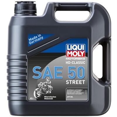Liqui Moly Motorbike HD-Classic SAE 50 Street 4 L Motorový olej pro motocykl Č. výr.: 1230 Liqui Moly Motorbike HD-Classic SAE 50 Street 4 L Motorový olej pro motocykl Č. výr.: 1230