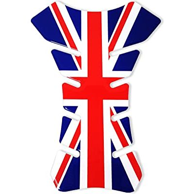4R Quattroerre.it 18098 Tankpad 3D motocykl ochrana nádrže England UK, 19 x 13 cm 4R Quattroerre.it 18098 Tankpad 3D motocykl ochrana nádrže England UK, 19 x 13 cm