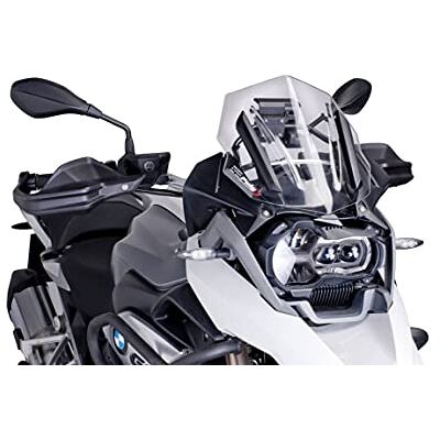 Puig 6487W sportovní sklo kompaktní a aerodynamické z akrylu odolného proti nárazu se zaobleným profilem a sportovním designem pro zlepšení ochrany a viditelnosti, průhledné Puig 6487W sportovní sklo kompaktní a aerodynamické z akrylu odolného proti nárazu se zaobleným profilem a sportovním designem pro zlepšení ochrany a viditelnosti, průhledné