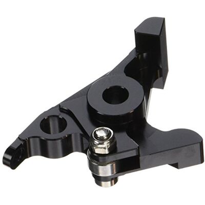 Puig 5446N Hebeladapter aus anodisiertem Ergal-7075-Aluminium, präzisionsgefräst für Hebelsystem mit exakter Passform und hoher mechanischer Festigkeit, Schwarz Puig 5446N Hebeladapter aus anodisiertem Ergal-7075-Aluminium, präzisionsgefräst für Hebelsystem mit exakter Passform und hoher mechanischer Festigkeit, Schwarz