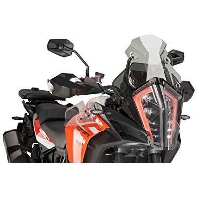 Puig Sportovní kotouč 9716H kompaktní a aerodynamický z vysoce odolného akrylu se zaobleným profilem a sportovním designem pro zlepšení ochrany a viditelnosti, tónovaný Puig Sportovní kotouč 9716H kompaktní a aerodynamický z vysoce odolného akrylu se zaobleným profilem a sportovním designem pro zlepšení ochrany a viditelnosti, tónovaný