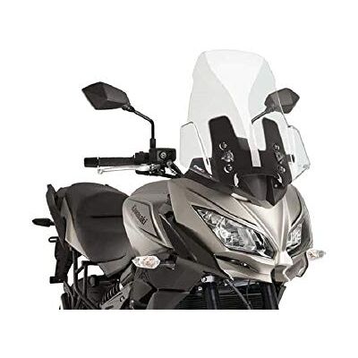 Puig 9421H vysoké a aerodynamické turistické sklo z 4 mm CN-Acryl se zaobleným profilem, plochou horní hranou a deflektory pro lepší ochranný účinek, kouřově šedá Puig 9421H vysoké a aerodynamické turistické sklo z 4 mm CN-Acryl se zaobleným profilem, plochou horní hranou a deflektory pro lepší ochranný účinek, kouřově šedá