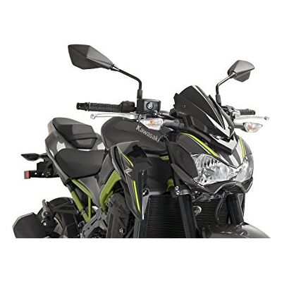 Puig 9689N Naked New Generation Sport sportovní a aerodynamický z 3 mm akrylu se zvýšeným tvarem pro zlepšení ochrany při optimálním vidění, černá Puig 9689N Naked New Generation Sport sportovní a aerodynamický z 3 mm akrylu se zvýšeným tvarem pro zlepšení ochrany při optimálním vidění, černá