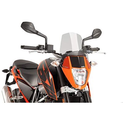 Puig 6009H Naked New Generation sportovní a aerodynamické, z 3 mm akrylu se zvýšeným tvarem, který zlepšuje ochranu a zachovává široký výhled, tónovaný Puig 6009H Naked New Generation sportovní a aerodynamické, z 3 mm akrylu se zvýšeným tvarem, který zlepšuje ochranu a zachovává široký výhled, tónovaný
