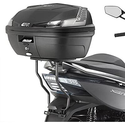 Givi Topcase nosič černý monolock kufr nebo deska nebo max. zatížení 3 kg Kymco XCITING 400iBj. 13 Givi Topcase nosič černý monolock kufr nebo deska nebo max. zatížení 3 kg Kymco XCITING 400iBj. 13