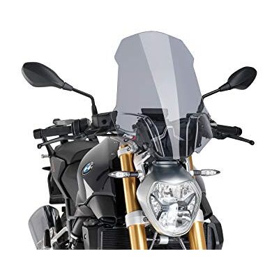 Puig 8165H Naked New Generation Touring a aerodynamický kotouč z 3mm akrylu s centrálním přívodem vzduchu, který zlepšuje ochranu a snižuje turbulence, tónovaný Puig 8165H Naked New Generation Touring a aerodynamický kotouč z 3mm akrylu s centrálním přívodem vzduchu, který zlepšuje ochranu a snižuje turbulence, tónovaný