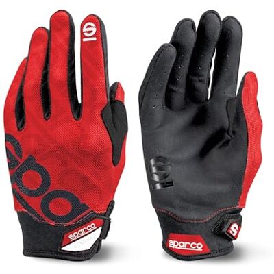 Sparco MECA 3 rukavice velikost 10 (M) červené Sparco MECA 3 rukavice velikost 10 (M) červené