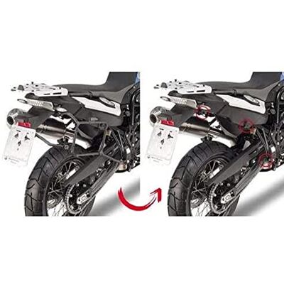 Givi PLR5103 Rapid Seitenkoffer-Träger Stahlrohr abnehmbar, Schwarz, Größe 40 Givi PLR5103 Rapid Seitenkoffer-Träger Stahlrohr abnehmbar, Schwarz, Größe 40