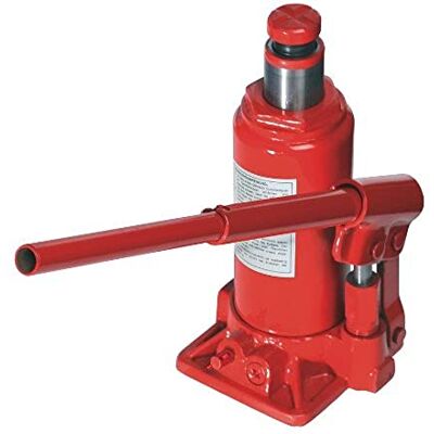 Mannesmann Hydraulický zvedák vozidel Brüder 5 t, testováno TÜV/GS, kompaktní, s přetížením ventilem, červený, minimální výška zdvihu 195 mm, 1 kus M 007-T-GS5 Mannesmann Hydraulický zvedák vozidel Brüder 5 t, testováno TÜV/GS, kompaktní, s přetížením ventilem, červený, minimální výška zdvihu 195 mm, 1 kus M 007-T-GS5