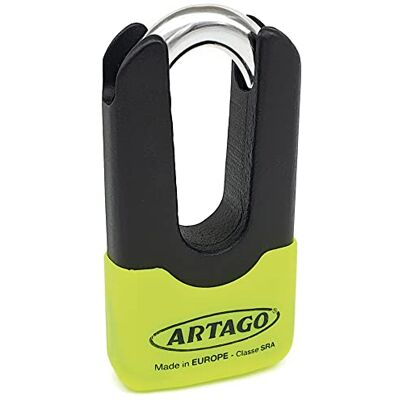 Artago 69X zámek na brzdový kotouč zabezpečení proti krádeži, vysoká bezpečnost, dvojité zamykání ø14, Homologováno SRA, Sold Secure Gold, ART4 Artago 69X zámek na brzdový kotouč zabezpečení proti krádeži, vysoká bezpečnost, dvojité zamykání ø14, Homologováno SRA, Sold Secure Gold, ART4