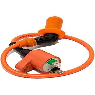 NARAKU 4250362410757 Ignition Racing Coil Racing V.2 high Output 2 pins NARAKU 4250362410757 Ignition Racing Coil Racing V.2 high Output 2 pins