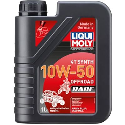 Liqui Moly Motorbike 4T Synth 10W-50 Offroad Race 1 L Motocykl 4taktní olej výr. č.: 3051 Liqui Moly Motorbike 4T Synth 10W-50 Offroad Race 1 L Motocykl 4taktní olej výr. č.: 3051
