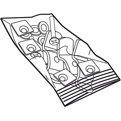 Shad d1b37bor Schraubenmaterial Platine/Grill für Truhe SH37, Schwarz Shad d1b37bor Schraubenmaterial Platine/Grill für Truhe SH37, Schwarz