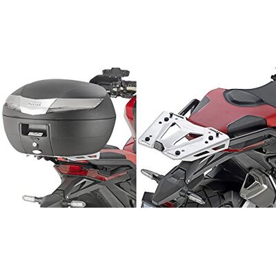 Givi PORTAPACCHI Honda X-ADV 750'17, Taglia unica, Silber/Schwarz Givi PORTAPACCHI Honda X-ADV 750'17, Taglia unica, Silber/Schwarz