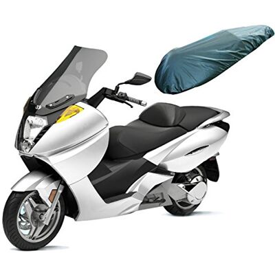 A-Pro Universal Motorcycle Motorbike Nylon Heavy Duty Waterproof Seat Covers Black L A-Pro Universal Motorcycle Motorbike Nylon Heavy Duty Waterproof Seat Covers Black L