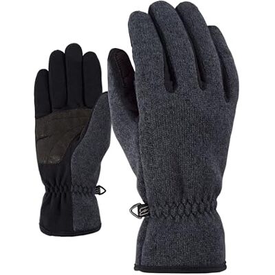 Ziener Dětské LIMAGIOS Junior glove multisport volnočasové / funkční/outdoorové rukavice prodyšné, pletené, černé (Black Melange), 6,5 Ziener Dětské LIMAGIOS Junior glove multisport volnočasové / funkční/outdoorové rukavice prodyšné, pletené, černé (Black Melange), 6,5