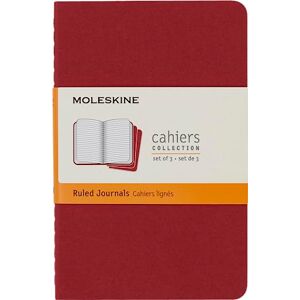 Moleskine Zápisníky Cahier od (lepenková vazba), sada 3 kusů Moleskine Zápisníky Cahier od (lepenková vazba), sada 3 kusů