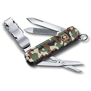 Victorinox Švýcarský kapesní nůž, Nail Clip 580, multitool, manikúra, pedikúra, 8 funkcí, malá čepel, pilník na nehty, čistič nehtů, maskování Victorinox Švýcarský kapesní nůž, Nail Clip 580, multitool, manikúra, pedikúra, 8 funkcí, malá čepel, pilník na nehty, čistič nehtů, maskování