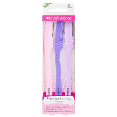Brushworks Přesná laserová sekačka na obočí 3 kusy, 70 g Brushworks Přesná laserová sekačka na obočí 3 kusy, 70 g