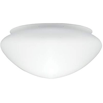Westinghouse Lighting 8704540 stínidlo lampy 13,1 cm ze satinovaného skla, tvar houby, bílé, 14,3 x 17 x 8,51 cm Westinghouse Lighting 8704540 stínidlo lampy 13,1 cm ze satinovaného skla, tvar houby, bílé, 14,3 x 17 x 8,51 cm