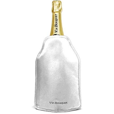 VB VIN BOUQUET Vin Bouquet FIE 051 chladicí pouzdro, stříbrné, samopřizpůsobitelné, protiskluzové, láhve na víno, sekt, šampaňské, chlazení VB VIN BOUQUET Vin Bouquet FIE 051 chladicí pouzdro, stříbrné, samopřizpůsobitelné, protiskluzové, láhve na víno, sekt, šampaňské, chlazení