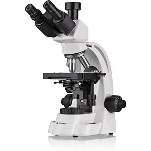 Bresser trinokulares Durchlicht Mikroskop BioScience Trino 40x-1000x Vergrößerung, mit Köhlerscher Beleuchtung, koaxialem Kreuztisch sowie Grob und Feinfokussierung, für gehobene Ansprüche, 5750600 Bresser trinokulares Durchlicht Mikroskop BioScience Trino 40x-1000x Vergrößerung, mit Köhlerscher Beleuchtung, koaxialem Kreuztisch sowie Grob und Feinfokussierung, für gehobene Ansprüche, 5750600