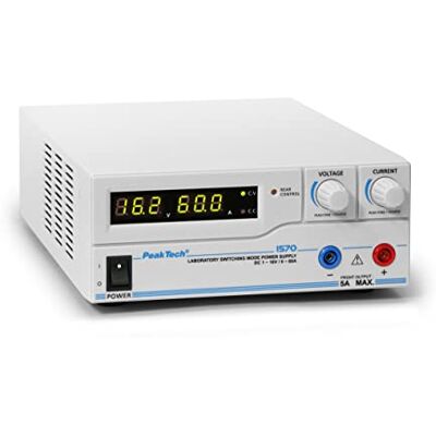 PeakTech P 1570 – laboratorní napájecí zdroj DC 1-16 V / 0-60 A s USB, LED ukazatel, DC spínací napájecí zdroje, 3 uživatelsky definované předvolby pro naměřené hodnoty, ochrana proti přetížení 200~ PeakTech P 1570 – laboratorní napájecí zdroj DC 1-16 V / 0-60 A s USB, LED ukazatel, DC spínací napájecí zdroje, 3 uživatelsky definované předvolby pro naměřené hodnoty, ochrana proti přetížení 200~