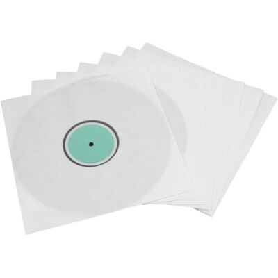 Hama Vnitřní kryty gramofonových desek, 10 kusů (s průhledným okénkem) Vinyl LP pouzdro, ochranné pouzdro Hama Vnitřní kryty gramofonových desek, 10 kusů (s průhledným okénkem) Vinyl LP pouzdro, ochranné pouzdro