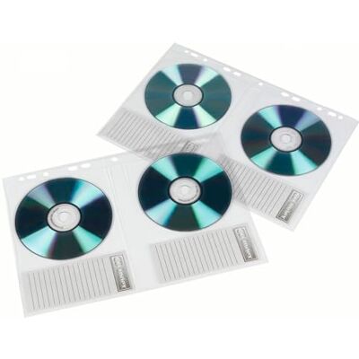 Hama CD ROM obaly na pořadač DIN A4 pro 20 CD-ROM Hama CD ROM obaly na pořadač DIN A4 pro 20 CD-ROM