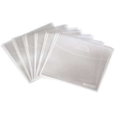 Hama Ochranný obal na CD/DVD, PP, balení 75 ks, transparentní Hama Ochranný obal na CD/DVD, PP, balení 75 ks, transparentní