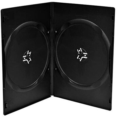 MEDIARANGE DVD-Leerhülle, 7 mm Schwarz 100 Stück, BOX14-7-100 MEDIARANGE DVD-Leerhülle, 7 mm Schwarz 100 Stück, BOX14-7-100