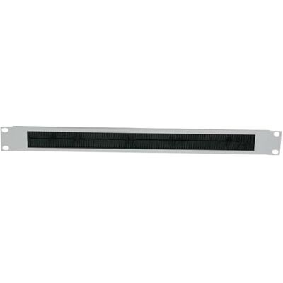 LogiLink Professional ORCEB1G 19 palců kabelová průchodka 1 HE, světle šedá LogiLink Professional ORCEB1G 19 palců kabelová průchodka 1 HE, světle šedá