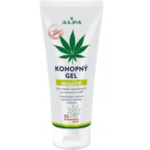 Alpa Cannabis Masážny Gél, 100 Ml Alpa Cannabis Masážny Gél, 100 Ml