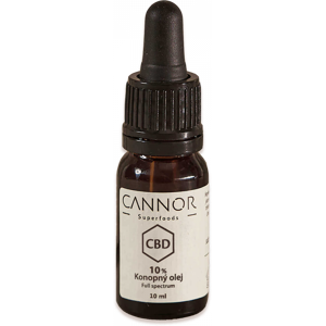 Cannor Cbd Konopný Olej Plného Spektra 10%, 1000 Mg, 10 Ml Cannor Cbd Konopný Olej Plného Spektra 10%, 1000 Mg, 10 Ml