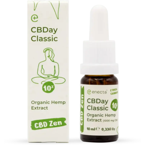 Enecta Cbday Plus Balanced Full Spectrum Cbd Olej 10 %, 1000 Mg, 10 Ml Enecta Cbday Plus Balanced Full Spectrum Cbd Olej 10 %, 1000 Mg, 10 Ml