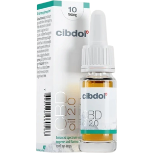 Cibdol Cbd Olej 2,0 10 %, 1000 Mg, 10 Ml Cibdol Cbd Olej 2,0 10 %, 1000 Mg, 10 Ml