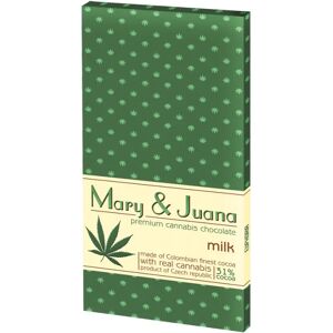 Euphoria Mary & Juana Mliečna Čokoláda S Kanabisovými Semienkami (32 % Kakaa), 80 G Euphoria Mary & Juana Mliečna Čokoláda S Kanabisovými Semienkami (32 % Kakaa), 80 G