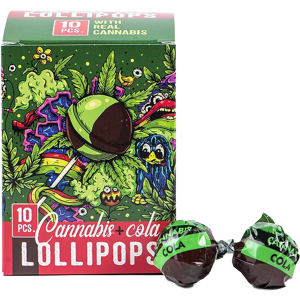 Euphoria Cannabis Lollipop V Krabičke, Príchuť Coly (10 X 12 G) Euphoria Cannabis Lollipop V Krabičke, Príchuť Coly (10 X 12 G)