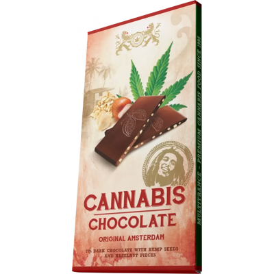 Multitrance Bob Marley Cannabis & Hazelnuts Tmavá Čokoláda, 80 G Multitrance Bob Marley Cannabis & Hazelnuts Tmavá Čokoláda, 80 G