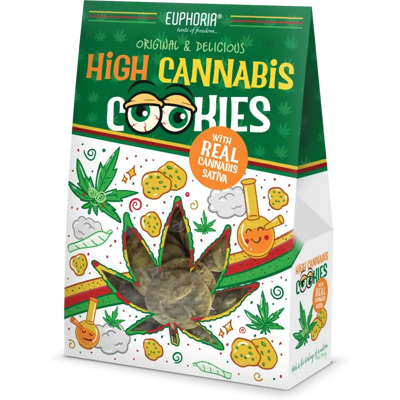Euphoria Cereálne Sušienky S Cannabis Sativa L, 100 G Euphoria Cereálne Sušienky S Cannabis Sativa L, 100 G