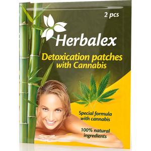 Herbalex Detoxikačné Náplasti S Konope 2ks Herbalex Detoxikačné Náplasti S Konope 2ks