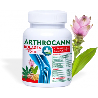 Annabis Arthrocann Kolagen Forte Vitamínový Komplex + Výživa Kolkán, 60 Tabliet, 87 G Annabis Arthrocann Kolagen Forte Vitamínový Komplex + Výživa Kolkán, 60 Tabliet, 87 G