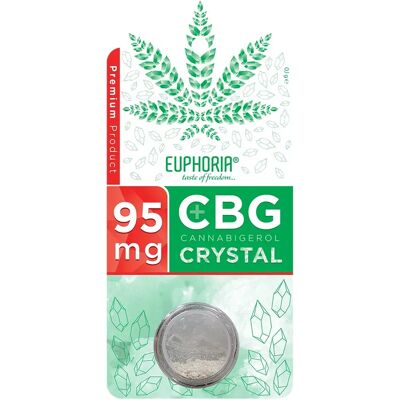Euphoria Čistý Kryštál Cbg 95 Mg, 0,1 G Euphoria Čistý Kryštál Cbg 95 Mg, 0,1 G