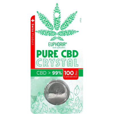 Euphoria Čistý Kryštál Cbd - 99 % (100 Mg), 0,1 G Euphoria Čistý Kryštál Cbd - 99 % (100 Mg), 0,1 G