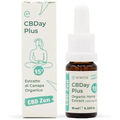 Enecta Cbday Plus Intense Full Spectrum Cbd Olej 15%, 1500 Mg, 10 Ml Enecta Cbday Plus Intense Full Spectrum Cbd Olej 15%, 1500 Mg, 10 Ml